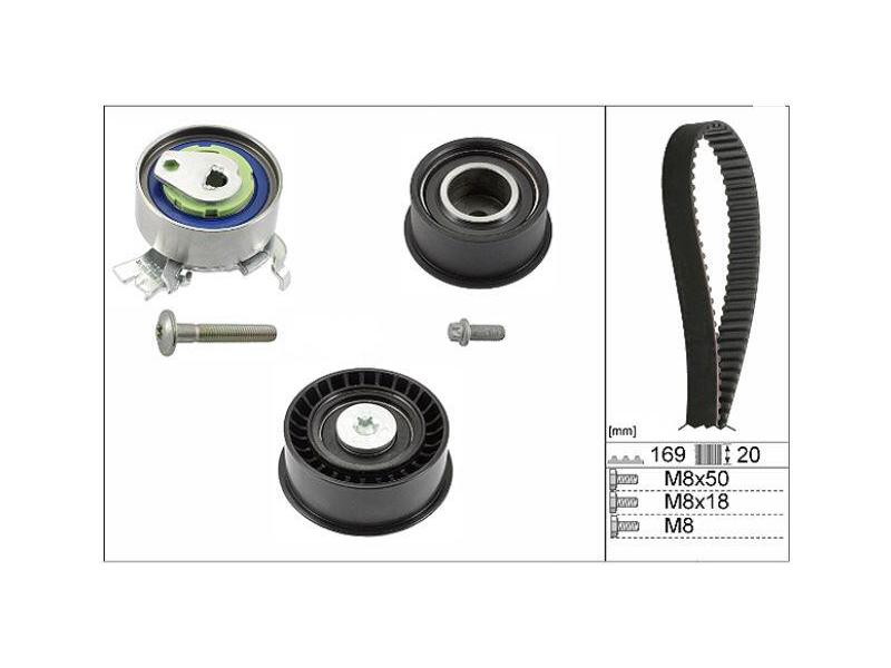 INA 530007810 — TRİGER SETİ ( 169 DİŞ ) > OPEL ASTRA F-G-CORSA B-VECTRA B ( 94 > 00 ) X14XE X16XEL C16XE X16XE X18XE1