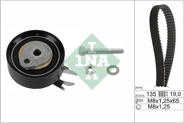 INA 530016610 — TRİGER SETİ (VW CADDY 96-03 GOLF 96-98 POLO 95-02 POLO CLS 96-02 SEAT IBIZA 93-99) AEX-AER