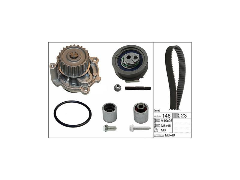 INA 530044531 — TRİGER SETİ SU POMPALI A3 A4 ATT ALTEA LEON TOLEDO OCTAVIA GOLF V VI JETTA PASSAT SCIROCCO 20 FSI TFSI AXX