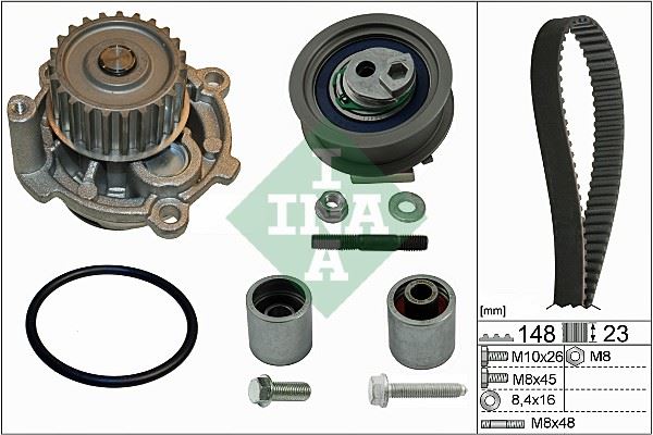 INA 530044532 — TRİGER SETİ+DEVİRDAİM PASSAT-A4 BLR-BVY-BVZ 2,0 FSI 04-11