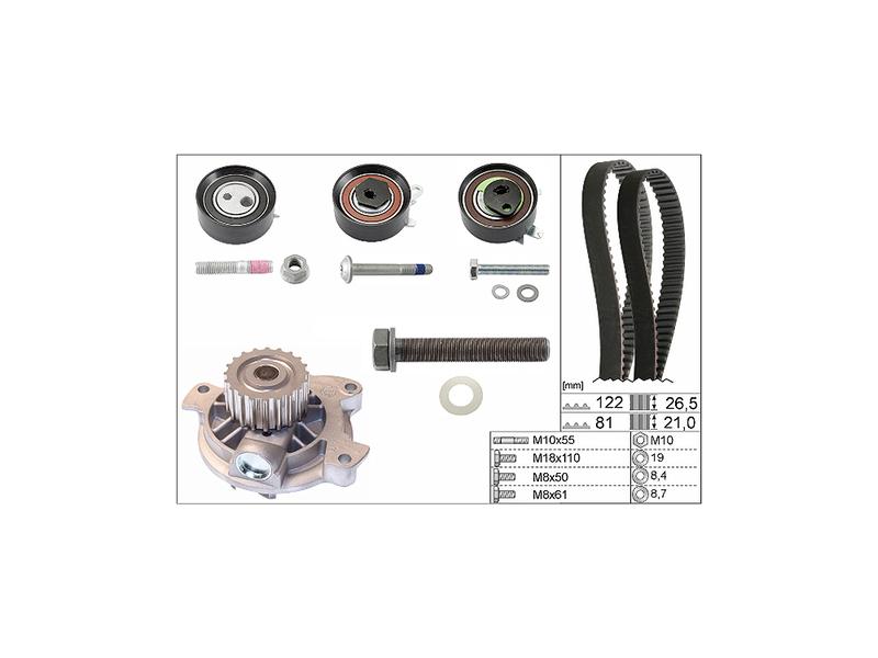 INA 530048330 — TRİGER SETİ + DEVİRDAİM TRANSPORTER T4 / LT35 97-06 ACV-ANJ-AVR-AHD 2.5 TDI