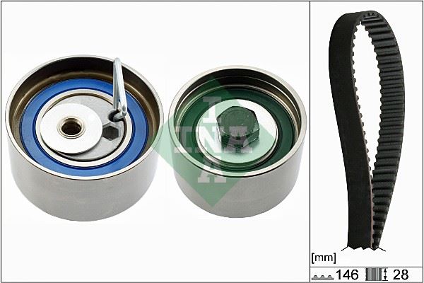 INA 530058710 — TRİGER SETİ (JEEP CHEROKEE 2.4 CHRYSLER VOYAGER / GRAND VOYAGER III 2.4)
