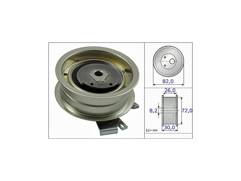 INA 531020320 — TRİGER GERGİ RULMANI VAG