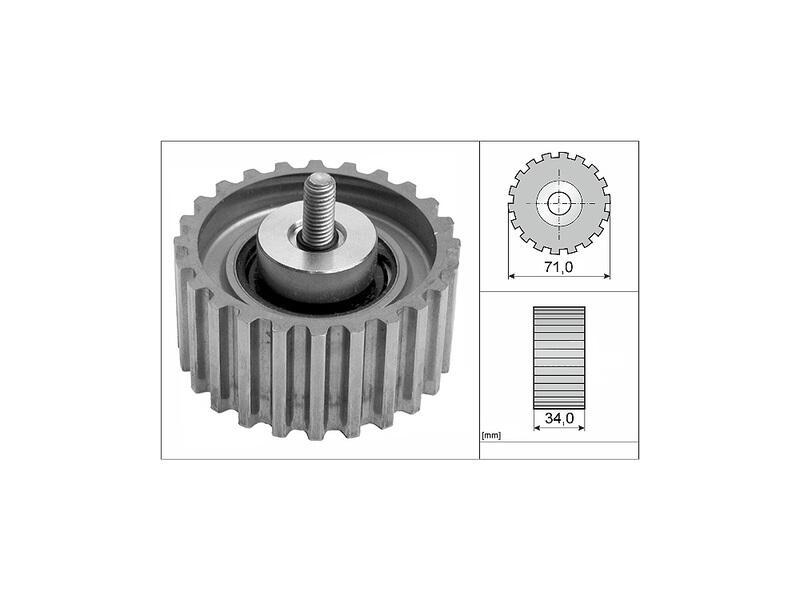 INA 532044110 — TRİGER GERGİ RULMANI ( FIAT DUCATO 2.3JTD IVECO DAILY III-IV-V-VI )