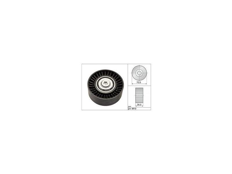 INA 532050510 — ALTERNATÖR GERGİ RULMANI OPEL ASTRA H,VECTRA C,ZAFIRA,SIGNUM 1.9CDTI, FIAT DOBLO,BRAVO II, LINEA 1.6D