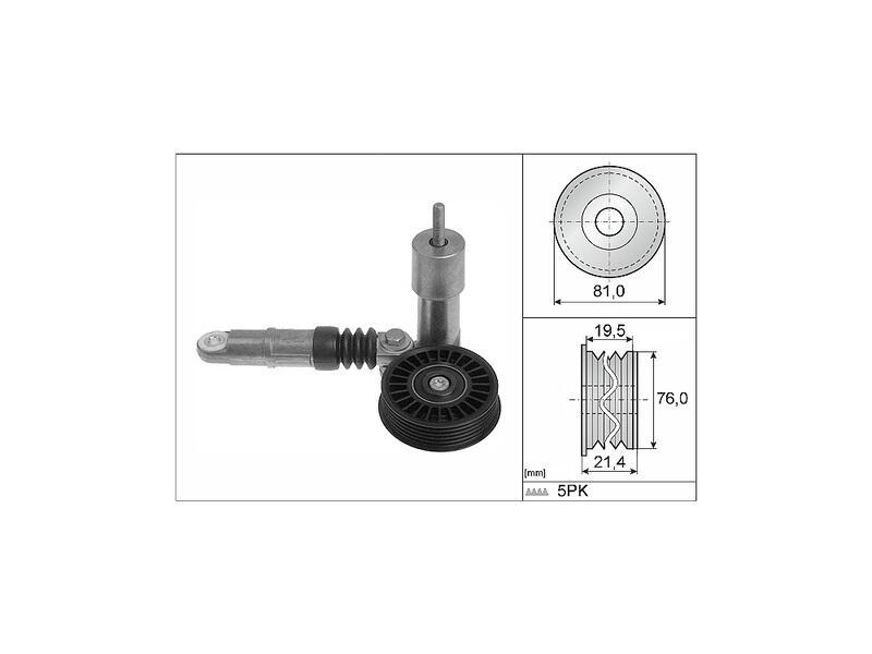 INA 534001410 — V KAYIŞ GERGİSİ KOMPLE ( VW GOLF 98-02 PASSAT 97-05 AUDI A4 98-05 A6 98-05 )
