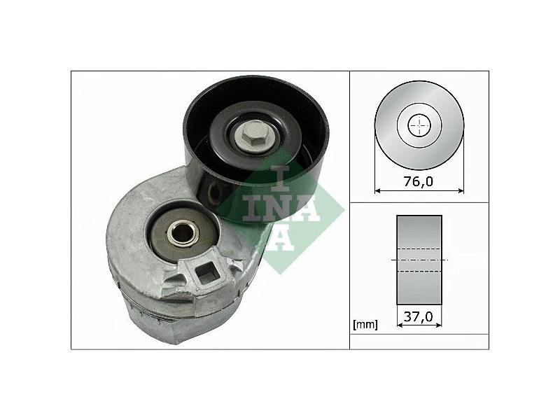 INA 534003110 — ALTERNATÖR GERGİ RULMANI KÜTÜKLÜ TRANSİT V184 2.4 DI-2.4 TDI-2.4 TDE 00-06 76X37X17