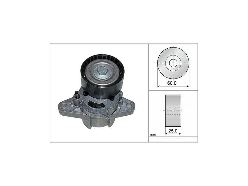 INA 534027110 — ALTERNATÖR GERGİ RULMANI KÜTÜKLÜ CLIO II-KNG-LGN I-II-MGN-SCENIC 1.4 16V-1.6 16V-LOGAN-SANDERO 1.4