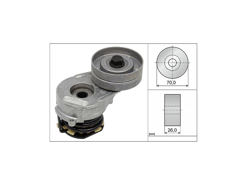 INA 534032110 — ALTERNATOR GERGİ RULMANİ KUTUKLU OPEL ASTRA H 04-,CORSA C-D 03-, COMBO 04-, MERİVA ,ZAFİRA 1.7CDTİ
