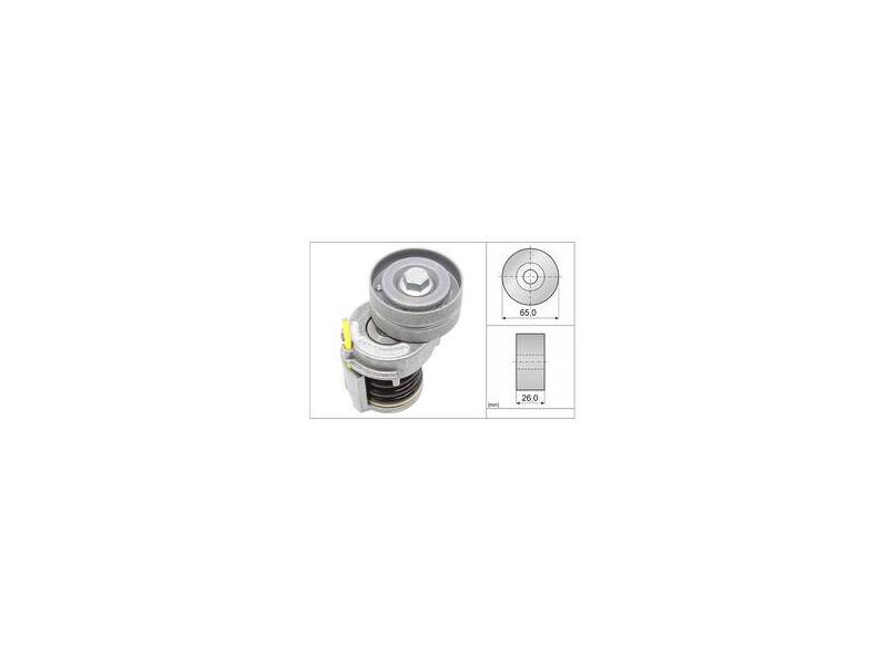 INA 534034610 — ALTERNATÖR V KAYİS GERGİ RULMANI VAG CADDY Iİİ, GOLF V-Vİ, JETTA Iİİ, PASSAT, POLO, TOURAN, OCTAVİA 1.2TFSİ