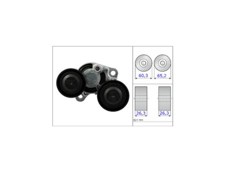 INA 534048210 — V KAYIŞ GERGİSİ KOMPLE BMW F20-F21-F22-E90-E90-E92-E93-F30-F31-F10-F11-F12-F01-F02-X1-X3 ( 10 > 14 )