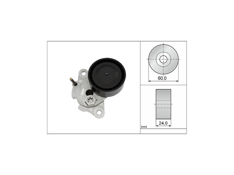 INA 534054610 — V KAYIŞ GERGİ (VW GOLF 13- PASSAT 15- POLO 15- AUDI A3 13- A4 13- A6 11-18 SEAT LEON 13-) (534051010)