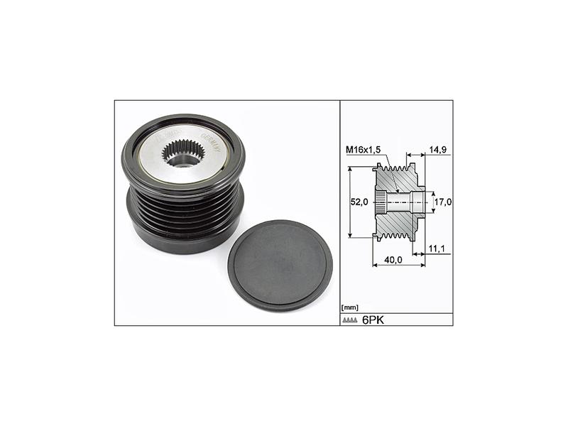 INA 535029310 — ALTERNATOR KASNAGI (6 KANALLI) MERCEDES C/E/GLC/GLK/SLC/SLK SERISI - INFINITI