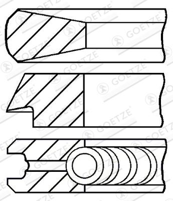 ISS GOE0810820000 — SEGMAN STD ( FIAT DUCATO 2.8D 98-02 IVECO DAILY III 98-99 PEUGEOT BOXER 2.8D 99-02