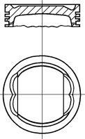 ISS GOE8714540630 — PİSTON+SEKMAN 0.40 ( ALFA 147 1.6 16V 01.01 -- 156 1.6 16V 97 - 06 )