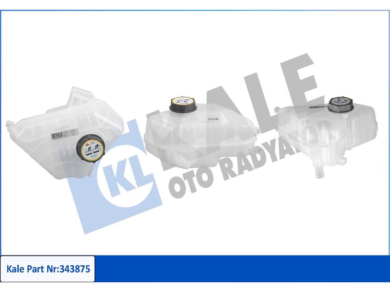 KALE-RADYATOR 348750 — RADYATÖR YEDEK SU DEPOSU KAPAKSIZ (FORD FOCUS C-MAX KUGA 1.6 11- ) ZETEC BENZİNLİ ECOBOST