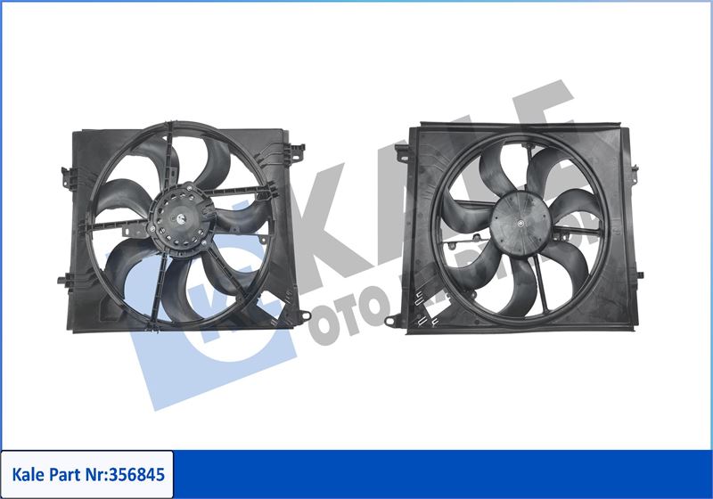 KALE-RADYATOR 356845 — FAN RADYATÖRÜ MEGANE IV SCENIC IV GRANS SCENIC IV 1.3TCE 1.5 1.6DCI TALISMAN 1.6DCI 16> (12V)