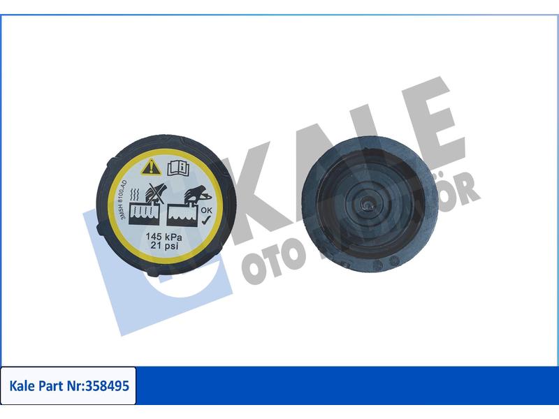 KALE-RADYATOR 358495 — RADYATÖR YEDEK SU DEPO KAPAĞI FOCUS FIESTA C-MAX MONDEO CONNECT TRANSIT V-347 V-362 V-363 RANGER