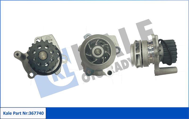 KALE-RADYATOR 367740 — SU POMPASI DEVİRDAİM AUDI A1 A3 1.6TDI 03 12 A4 A5 A6 Q3 Q5 TT 2.0TDI 09 16 - SEAT ALHAMBRA ALTEA