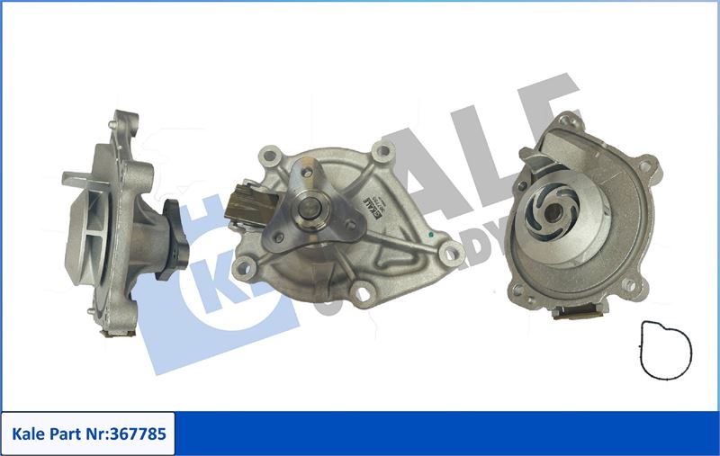 KALE-RADYATOR 367785 — SU POMPASI DEVİRDAİM PEUGEOT P207 P207 CC P208 I 1.6 12- P308 I 1.6VTI 07 13 P308 II 1.6 14- P308 III