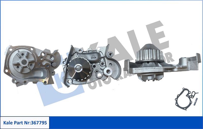 KALE-RADYATOR 367795 — SU POMPASI DEVİRDAİM RENAULT R19 I 1.4 E7J742 88 01 R19 II CLIO I 1.2 1.4 90 98 EXPRESS 1.4 85 98