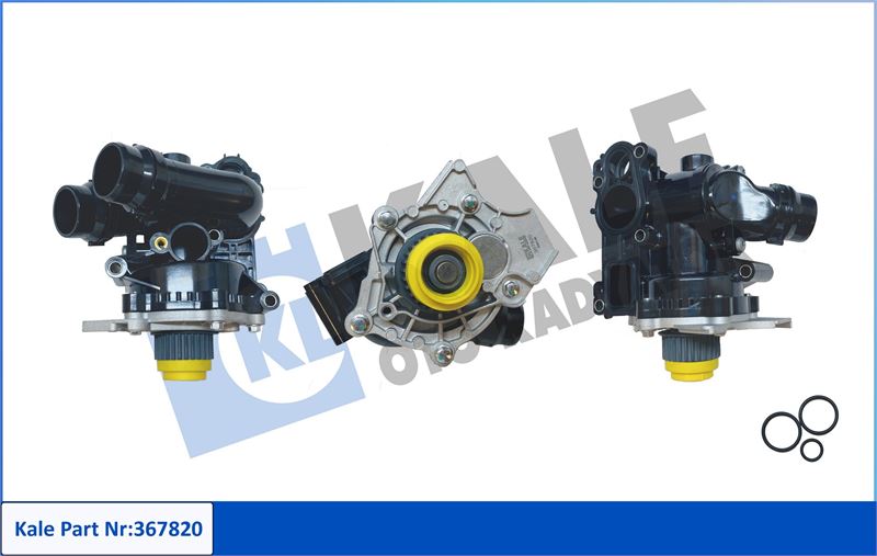 KALE-RADYATOR 367820 — SU POMPASI DEVİRDAİM GOVDELI AUDI A3 A4 A5 A6 Q3 Q5 TT 1.8/2.0TFSI 08 17 - SEAT ALHAMBRA ALTEA XL