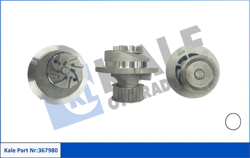 KALE-RADYATOR 367980 — SU POMPASI OPEL ASTRA F ; ASTRA G 1.4/1.6 16V 98<05 ; COMBO ; CORSA B ; CORSA C 1.4 00<06 ; MERIVA A