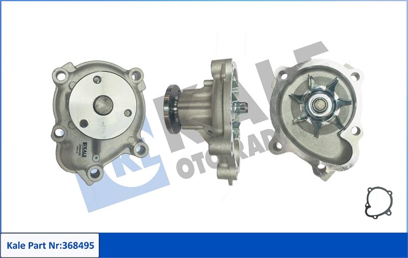 KALE-RADYATOR 368495 — SU POMPASI OPEL ASTRA G ; ASTRA H ; ASTRA H GTC ; ASTRA J ; ASTRA J GTC ; COMBO ; CORSA C ; CORSA D ;