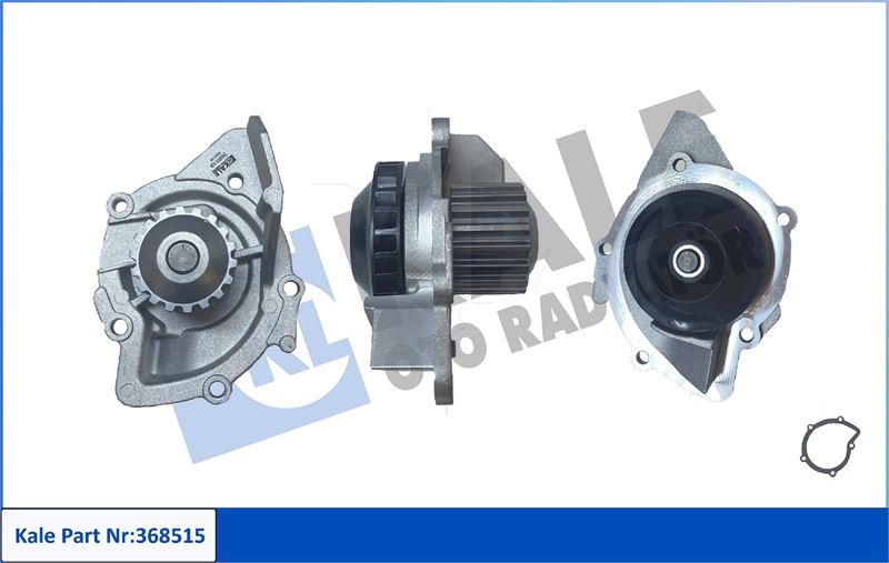 KALE-RADYATOR 368515 — SU POMPASI DEVİRDAİM PEUGEOT P308 I P407 04 11 P508 I P807 P3008 MPV P5008 EXPERT RCZ 2.0HDI 09