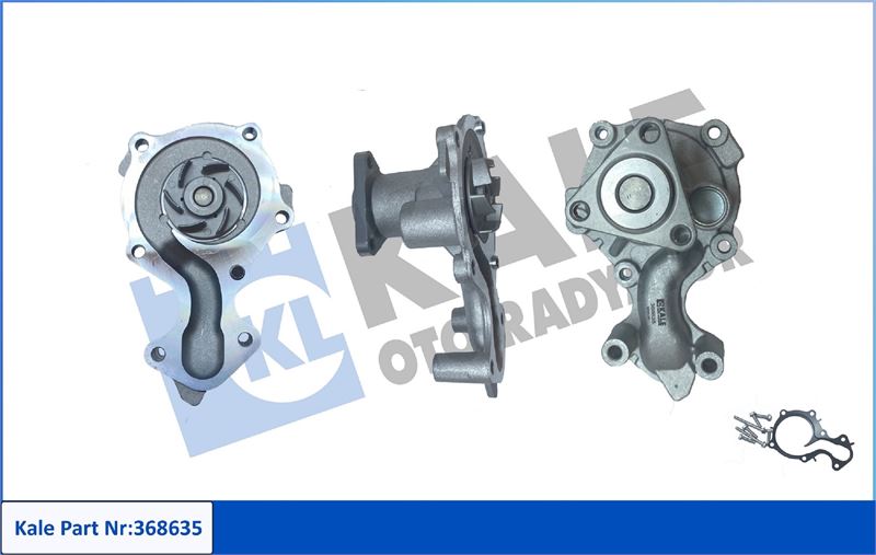 KALE-RADYATOR 368635 — SU POMPASI DEVİRDAİM FORD B-MAX C-MAX II ECOSPORT 1.0 ECOBOOST 18- FIESTA VI FIESTA VII 1.0 ECOBOOST