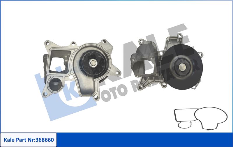 KALE-RADYATOR 368660 — SU POMPASI BMW 1 (E81) 118D 04<12 ; 3 (E90) 318D-320D-320D XDRIVE 05<11 ; 5 (E60) 520D 03<10 ; X1