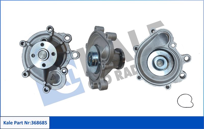 KALE-RADYATOR 368685 — SU POMPASI MERCEDES BENZ (C-CLASS) W203 C180-C200-C230 00<04 ; CLC-CLASS ; CLK C209 200 02<09 ;