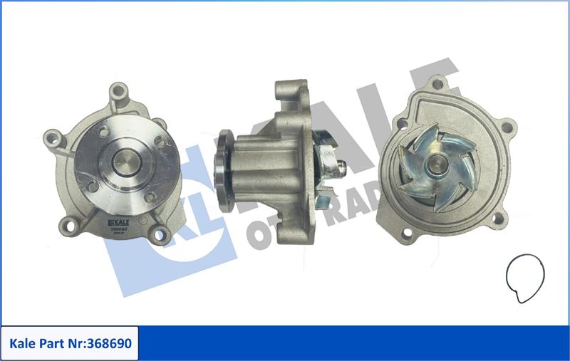 KALE-RADYATOR 368690 — SU POMPASI DEVİRDAİM MERCEDES BENZ A-CLASS W168 A160-A170CDI 97 04 VANEO 414 1.6 1.7CDI 1.9 02 05