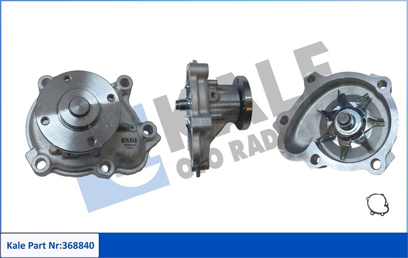 KALE-RADYATOR 368840 — SU POMPASI DEVİRDAİM OPEL ASTRA F 1.7D 91 98 ASTRA F CLASSIC 1.7D 98 02 COMBO 1.7D 94 01 CORSA A
