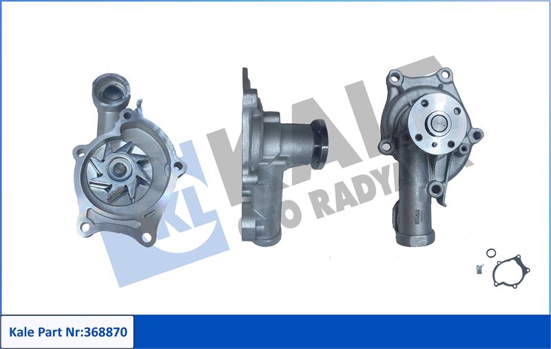 KALE-RADYATOR 368870 — SU POMPASI DEVİRDAİM HYUNDAI LANTRA I SONATA II SONATA III - KIA JOICE - MITSUBISHI GALANT VI LANCER