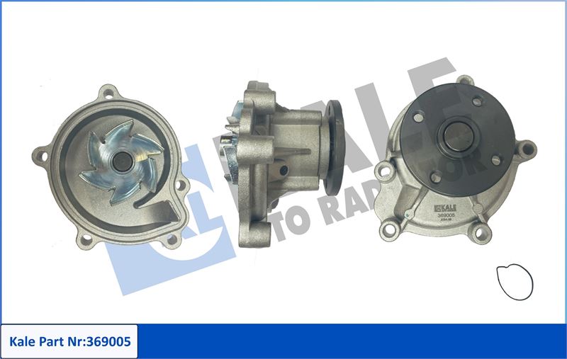KALE-RADYATOR 369005 — SU POMPASI DEVİRDAİM MITSUBISHI COLT VI 1.5DID 02 12 - MERCEDES BENZ A-CLASS A150 A160 CDI A200 04 12