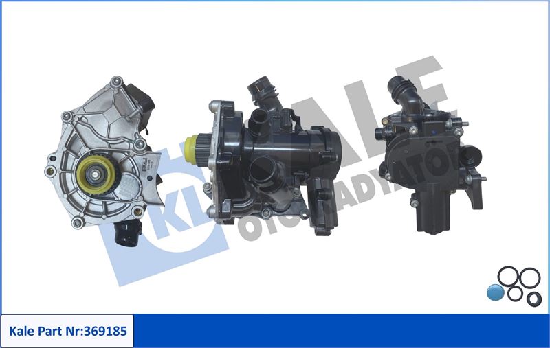 KALE-RADYATOR 369185 — SU POMPASI ELEKTRİKLİ DEVİRDAİM AUDI A1 A3 A4 A5 A6 A7 A8 Q2 Q3 Q5 Q7 TT 1.8/2.0TFSI 07- - CUPRA