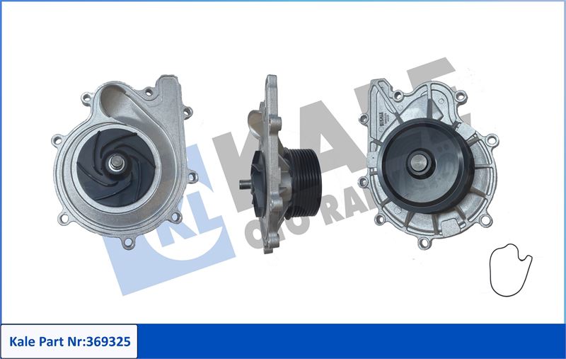 KALE-RADYATOR 369325 — SU POMPASI GAZ GAZELLE ; GAZELLE BUSINESS ; GAZELLE NEXT ; SOBOL ; VALDAI ; 33025 ; 33027 - FOTON