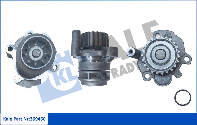 KALE-RADYATOR 369460 — SU POMPASI DEVİRDAİM AUDI A1 A3 A4 A6 TT 2.0TFSI 04 13 - SEAT ALTEA ALTEA XL EXEO EXEO ST LEON TOLEDO