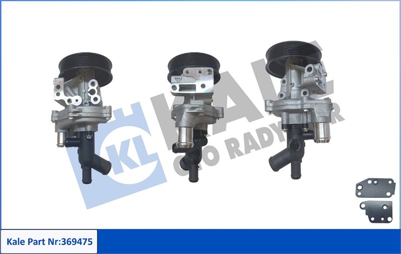 KALE-RADYATOR 369475 — SU POMPASI DEVİRDAİM FORD TRANSIT 2.4DI 00 06 2.4TDCI 06 14 - LAND ROVER DEFENDER 2.4TD4 4×4 07 16