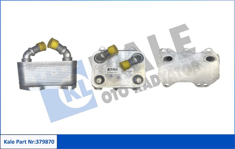 KALE-RADYATOR 379870 — YAĞ SOĞUTUCU SKODA SUPERB II 3.6 V6 3.6FSI 0815 - VOLKSWAGEN CC 3.6FSI 1116 ; PASSAT 3.6FSI 1114 ;