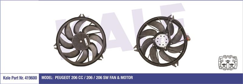KALE-RADYATOR 419600 — FAN RADYATÖR