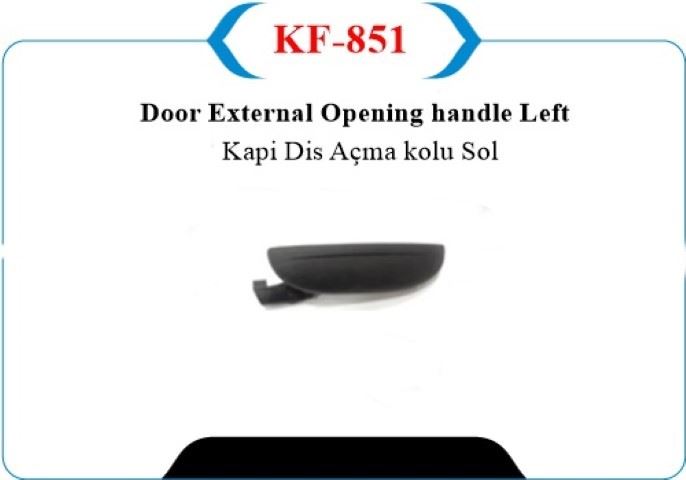 KAYA KF851 — KAPI DIS AÇMA KOLU SOL ESKİ MODEL ALBEA SIENA PALIO