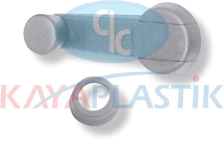 KAYA KR211 — CAM AÇMA KOLU PULLU GRİ R9-R12 TOROS PK:4 AD
