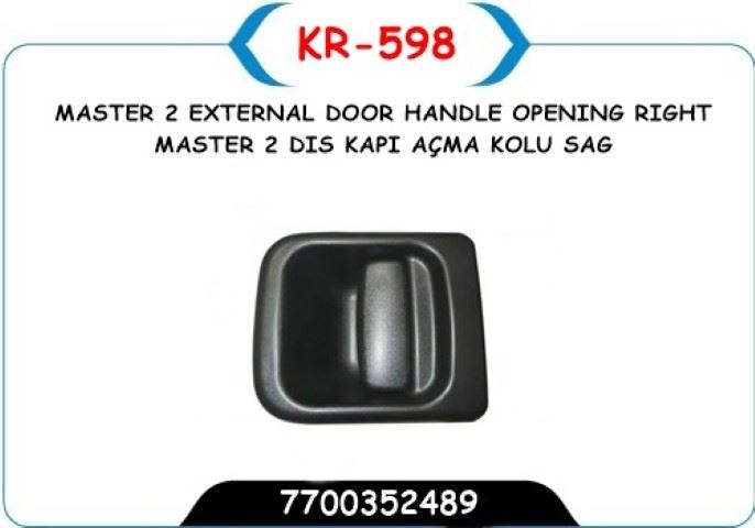 KAYA KR598 — DIS KAPI ACMA KOLU ON SAG RENAULT MASTER II