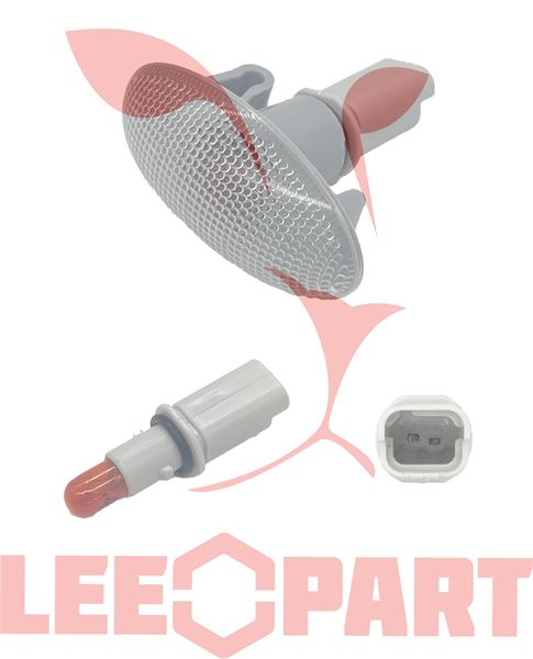 LEEOPART LC10260 — ÇAMURLUK YAN SİNYALİ DUYLU BUZLU TIP CITROEN C2 C3 C5 XSARA PEUGEOT 206 307
