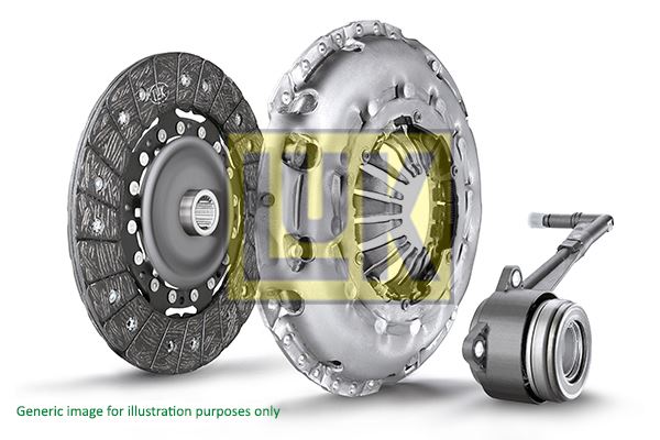 LUK 623329733 — DEBRİYAJ SETİ RULMANSIZ SCENIC GRAND SCENIC 1.5 DCI 16-22