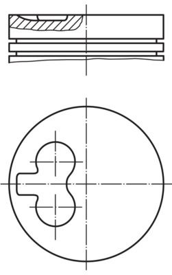 MAHLE 0397801 — PİSTON SEGMAN 0.50 FARKLI 80.50 MM - PEUGEOT 306 PARTNER CITROEN BERLINGO 93-97