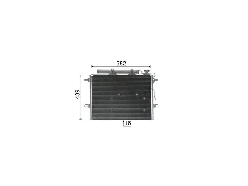 MAHLE AC453000P — KLİMA RADYATÖRÜ MERCEDES C219 W211 S211 OM 642920 09- (ENo:8FC351303451)
