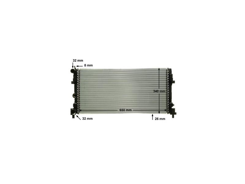 MAHLE CR1096000P — SU RADYATÖRÜ (649x340x26) (KLİMALI-MANUEL) SEAT IBIZA V SKODA FABIA VOLKSWAGEN POLO 12 14 16 10-12 CNKA